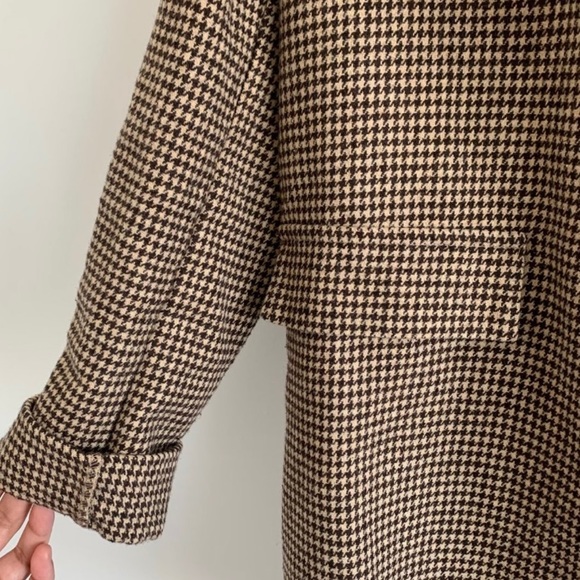 Shein Brown houndstooth blazer - Picture 6 of 8